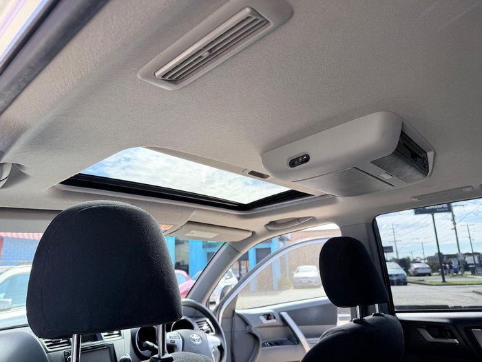 2012 Toyota Kluger Altitude GSU40R MY12 Silver Pearl