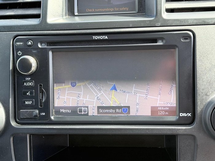 2012 Toyota Kluger Altitude GSU40R MY12 Silver Pearl