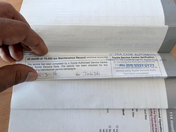 2012 Toyota Kluger Altitude GSU40R MY12 Silver Pearl