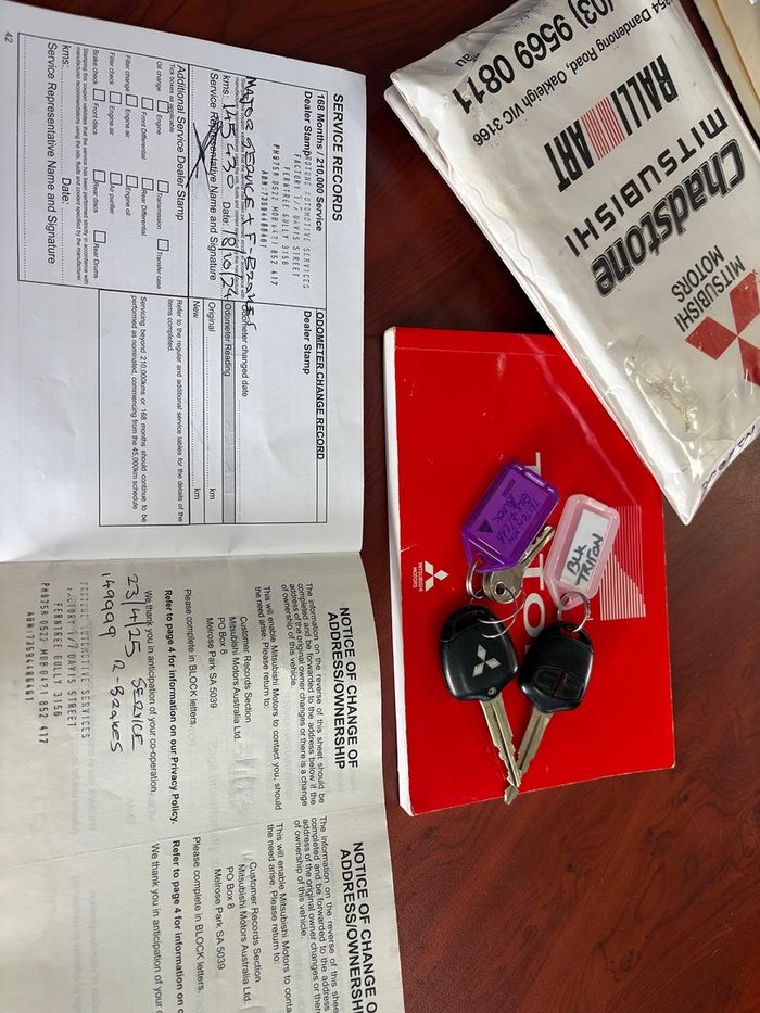 2014 Mitsubishi Triton GLX MN MY15 4X4 Dual Range Black