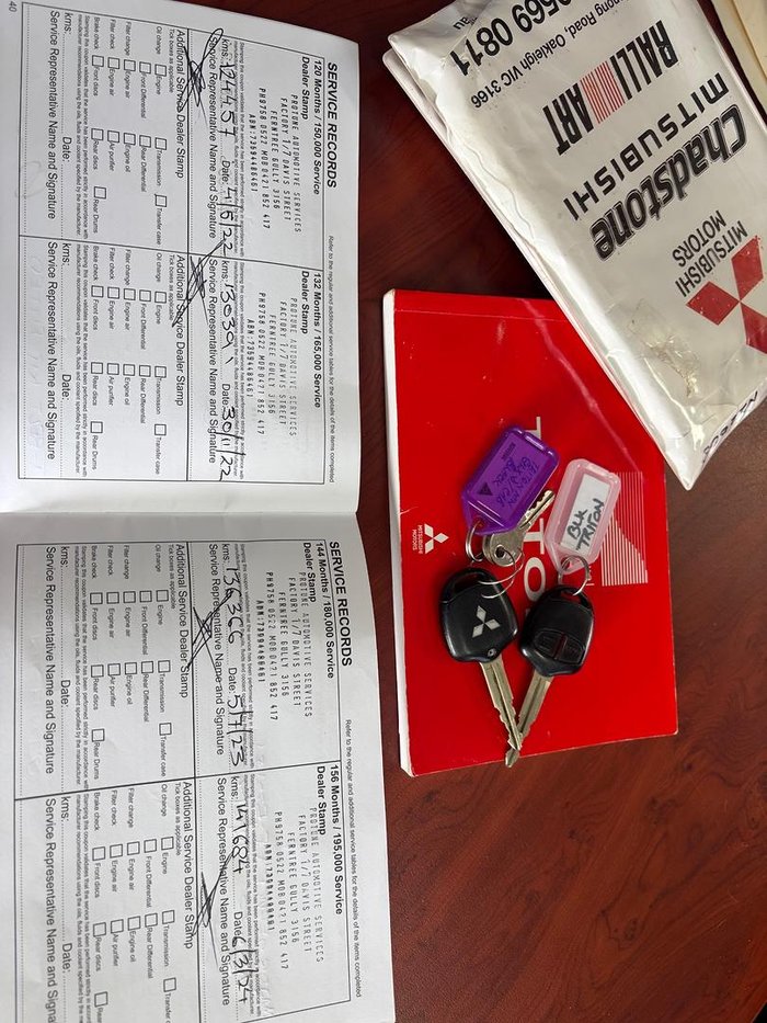 2014 Mitsubishi Triton GLX MN MY15 4X4 Dual Range Black