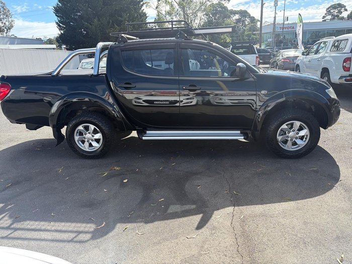 2014 Mitsubishi Triton GLX MN MY15 4X4 Dual Range Black