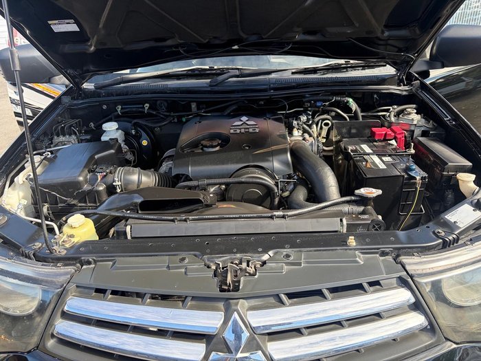 2014 Mitsubishi Triton GLX MN MY15 4X4 Dual Range Black