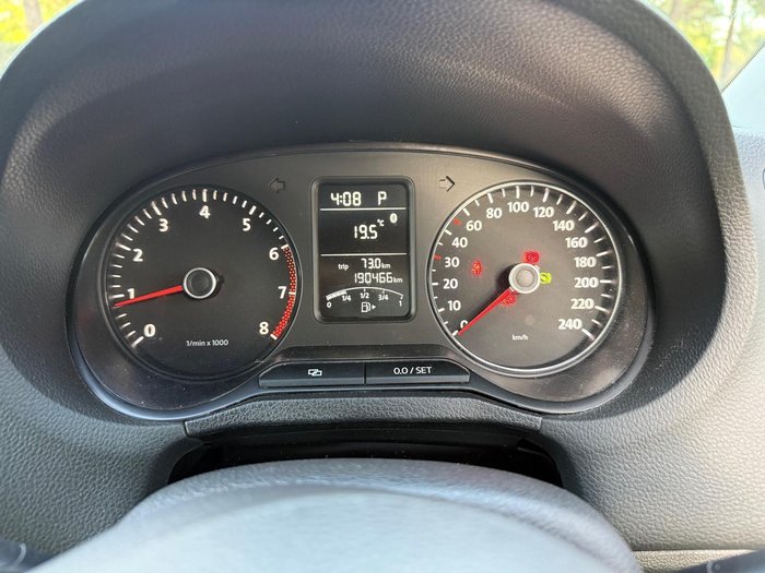 2013 Volkswagen Polo Trendline 6R MY13.5 Reflex Silver