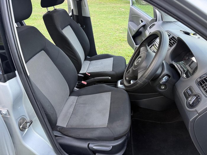 2013 Volkswagen Polo Trendline 6R MY13.5 Reflex Silver