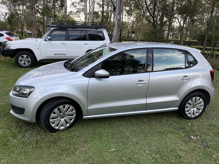 2013 Volkswagen Polo Trendline 6R MY13.5 Reflex Silver