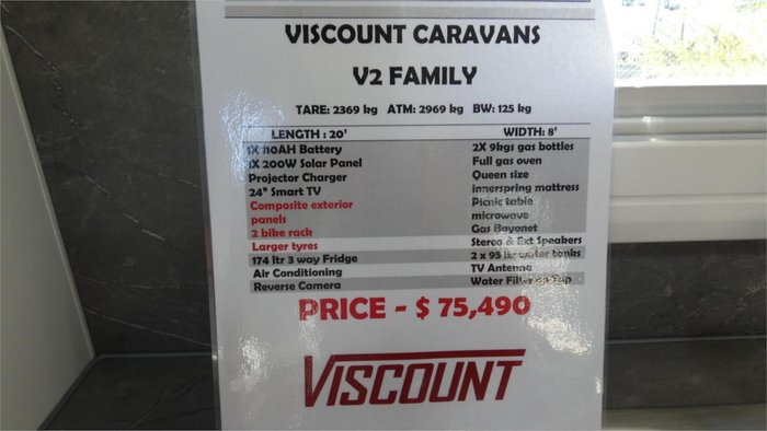 2026 Viscount V Series