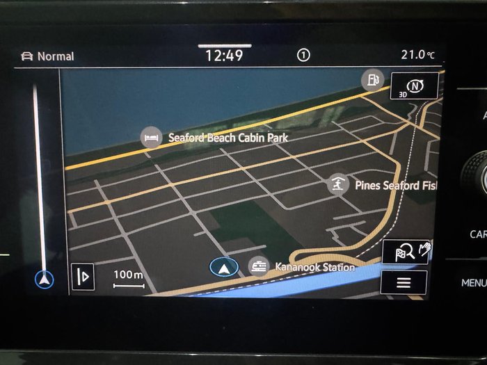 2022 Volkswagen Tiguan 132TSI Life 5N MY22 Four Wheel Drive Nightshade Blue