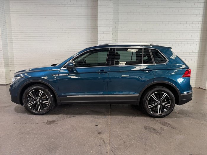 2022 Volkswagen Tiguan 132TSI Life 5N MY22 Four Wheel Drive Nightshade Blue
