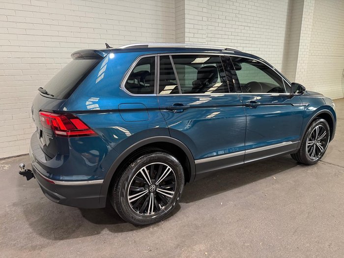2022 Volkswagen Tiguan 132TSI Life 5N MY22 Four Wheel Drive Nightshade Blue