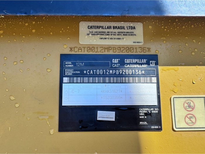 2013 Caterpillar 12M