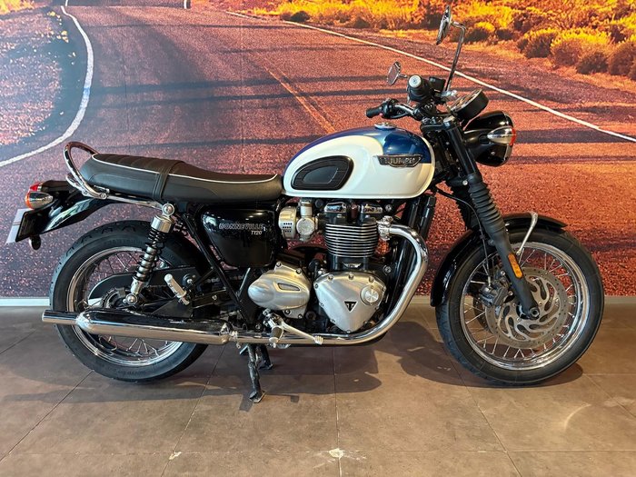2019 Triumph Bonneville T120 Bonneville White