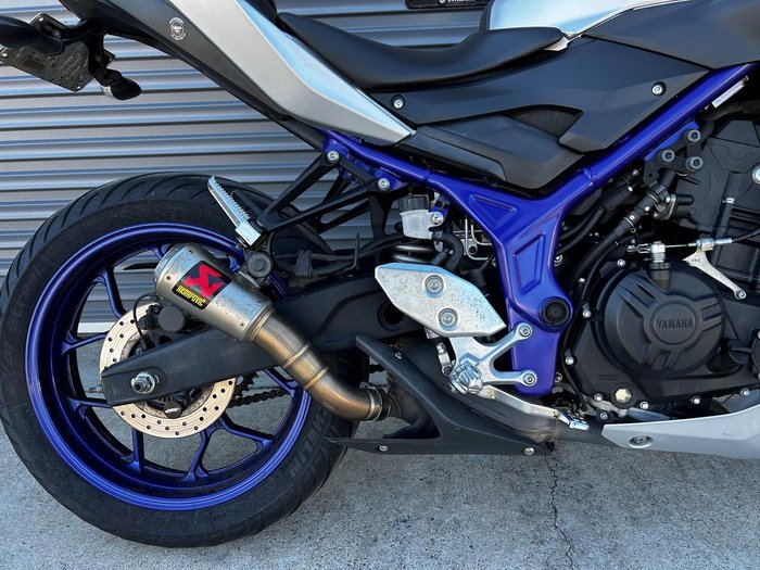 2016 Yamaha MT-03 ABS 321 (MT03LA) MT Silver