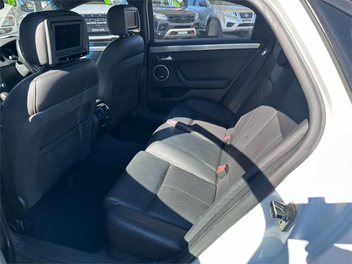 2009 Holden Caprice WM MY09.5 Heron White