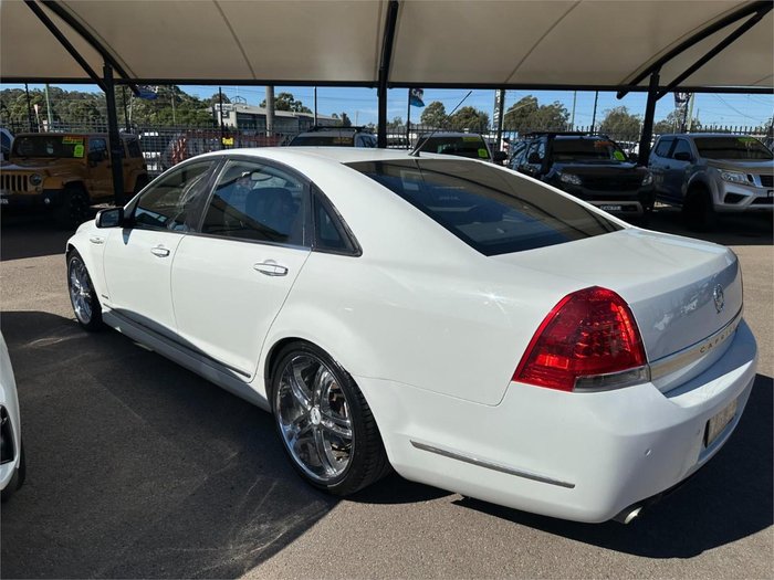 2009 Holden Caprice WM MY09.5 Heron White
