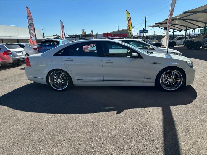 2009 Holden Caprice WM MY09.5 Heron White