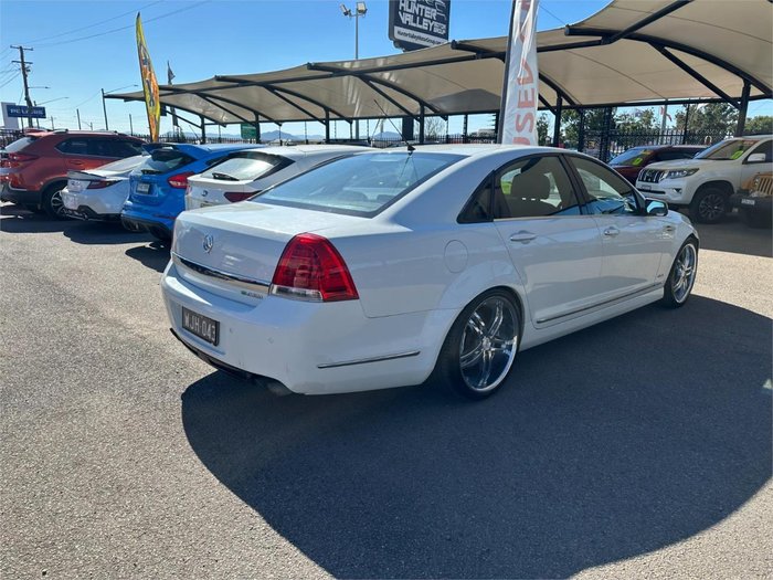 2009 Holden Caprice WM MY09.5 Heron White
