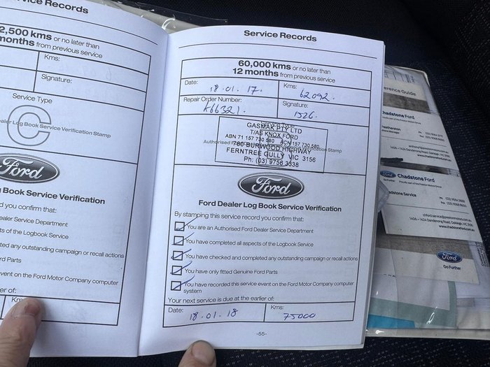 2015 Ford Ranger XL Hi-Rider PX MkII 4x2 Cool White