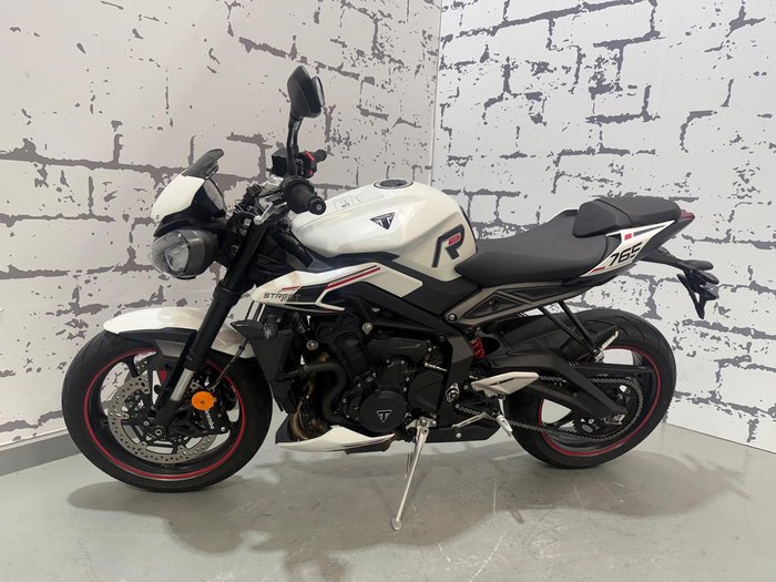 2024 Triumph Street Triple R 765 Street Triple White