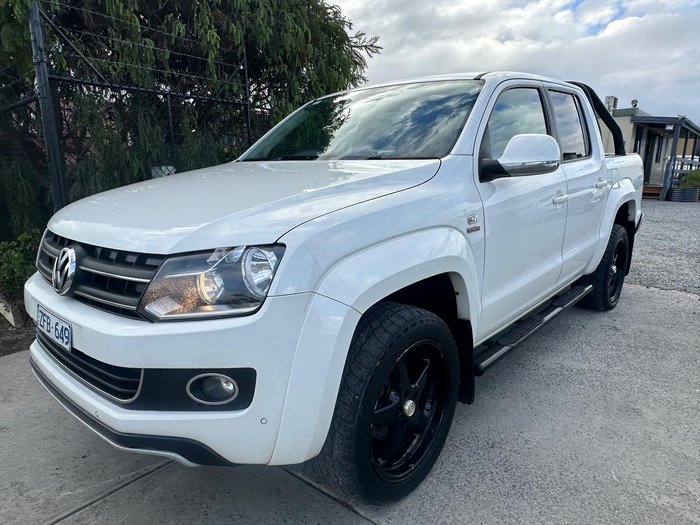 2014 Volkswagen Amarok TDI420 Ultimate 2H MY14 4X4 Constant Candy White