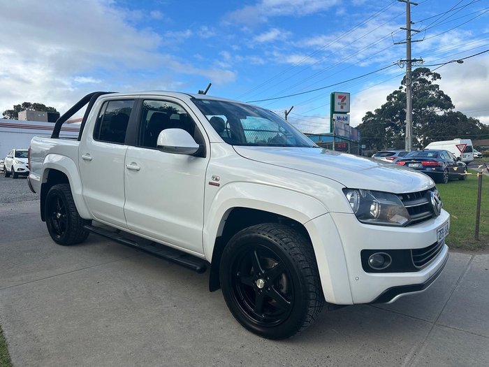 2014 Volkswagen Amarok TDI420 Ultimate 2H MY14 4X4 Constant Candy White