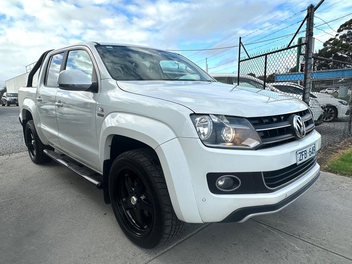 2014 Volkswagen Amarok TDI420 Ultimate 2H MY14 4X4 Constant Candy White