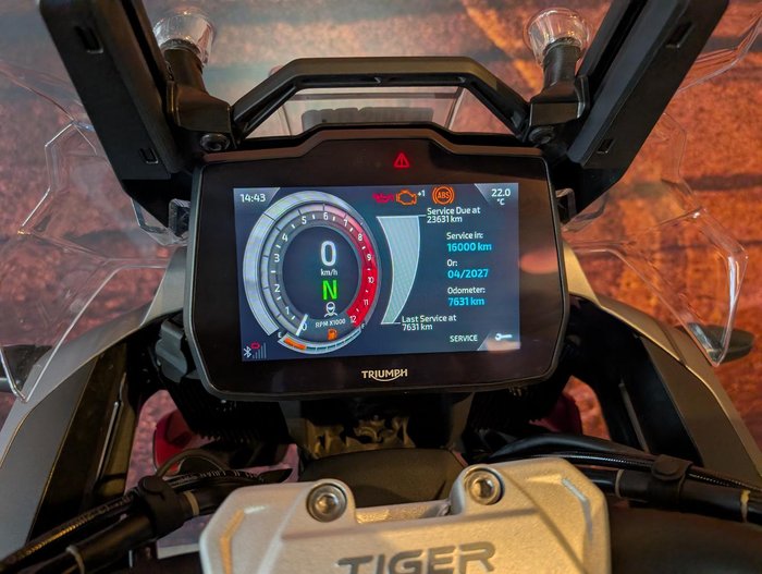 2024 Triumph Tiger 1200 GT Pro Tiger Red