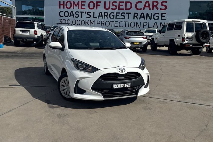 2023 Toyota Yaris Ascent Sport MXPA10R Glacier White