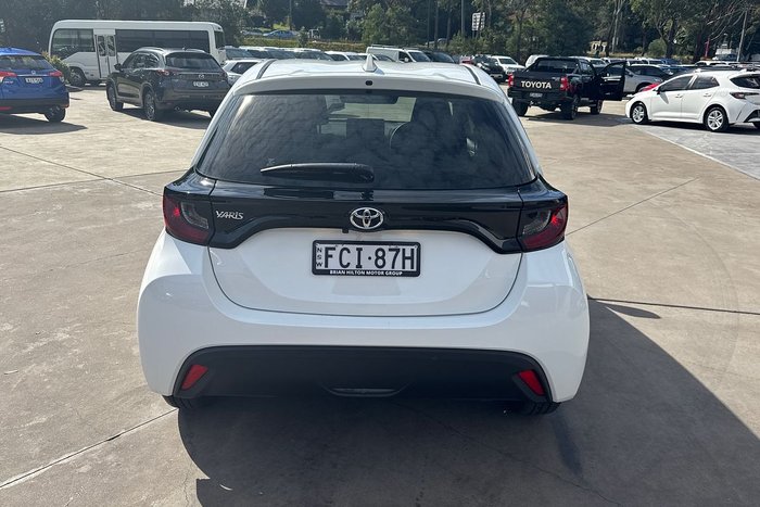 2023 Toyota Yaris Ascent Sport MXPA10R Glacier White