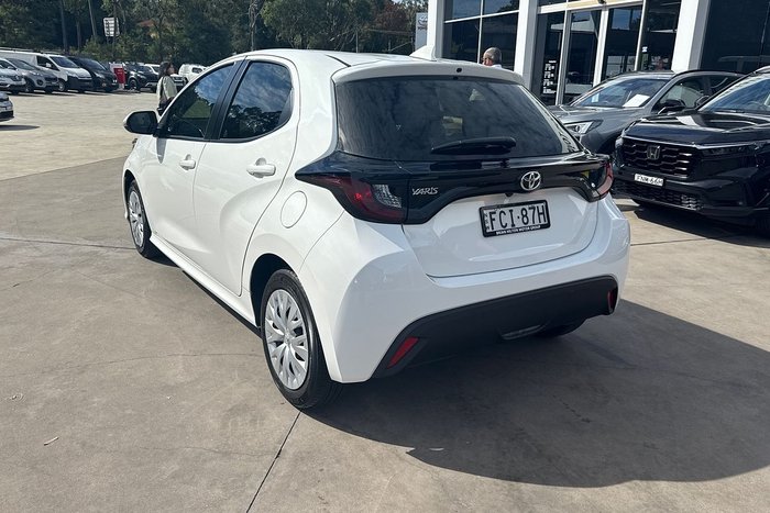 2023 Toyota Yaris Ascent Sport MXPA10R Glacier White
