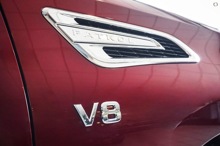 2026 Nissan Patrol Ti Y62 MY26 4X4 Dual Range Desert Red