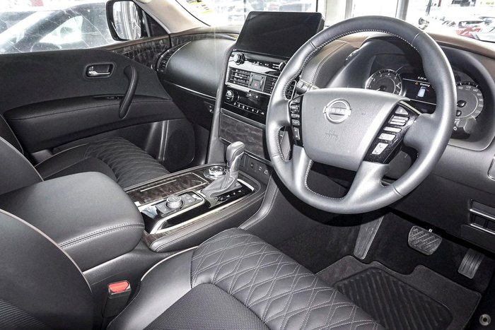 2026 Nissan Patrol Ti Y62 MY26 4X4 Dual Range Desert Red