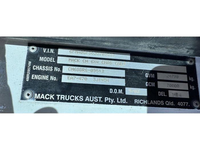 2003 Mack Ch