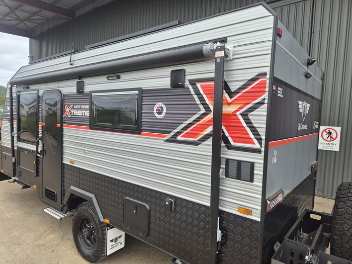 2026 JB Caravans Dirt Road Xtreme 17'10 Front Door