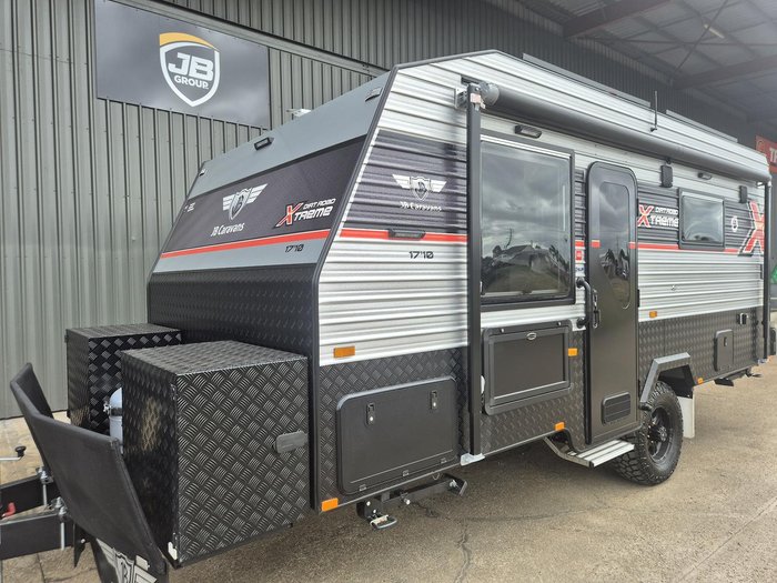 2026 JB Caravans Dirt Road Xtreme 17'10 Front Door
