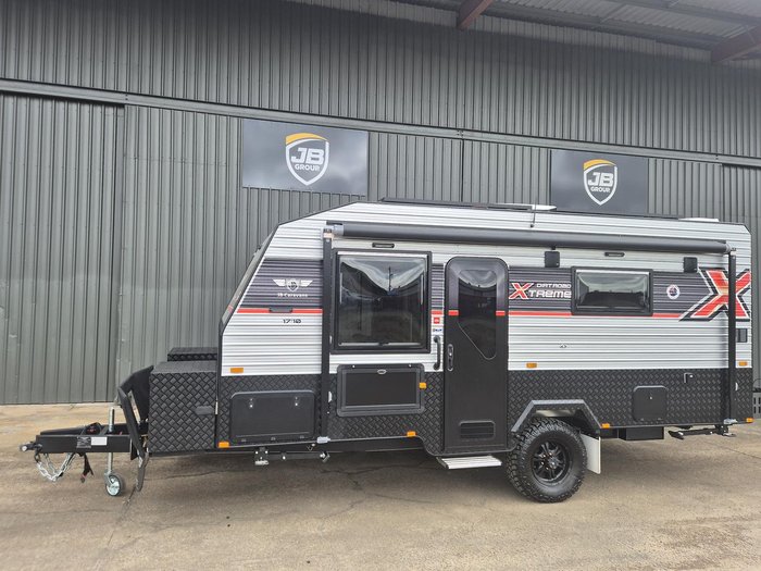 2026 JB Caravans Dirt Road Xtreme 17'10 Front Door