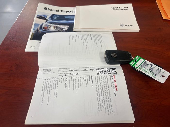 2017 Holden Trax LS TJ MY17 Absolute Red