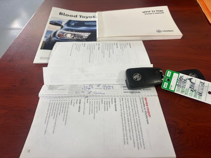 2017 Holden Trax LS TJ MY17 Absolute Red