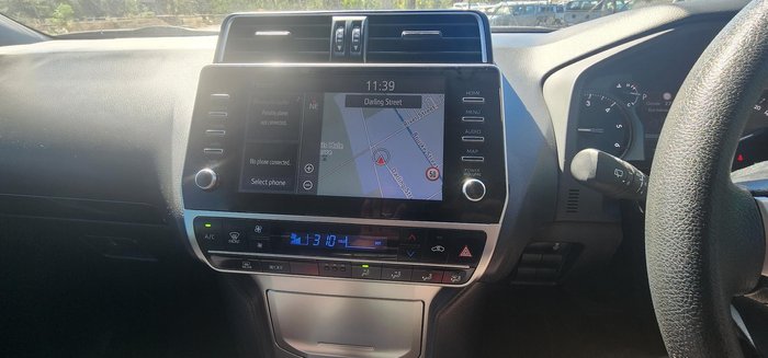 2021 Toyota Landcruiser Prado GX GDJ150R 4X4 Dual Range Glacier White