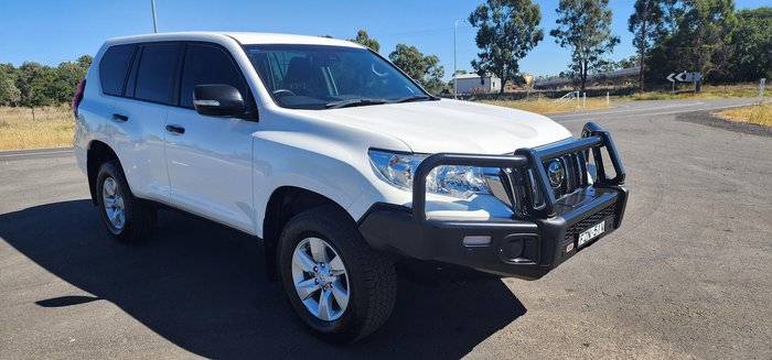 2021 Toyota Landcruiser Prado GX GDJ150R 4X4 Dual Range Glacier White