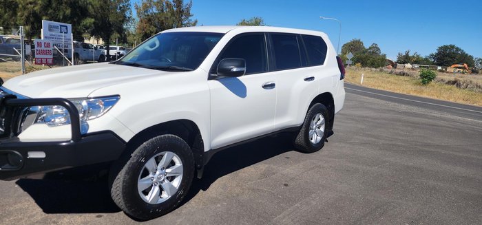 2021 Toyota Landcruiser Prado GX GDJ150R 4X4 Dual Range Glacier White