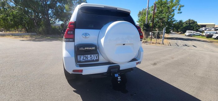 2021 Toyota Landcruiser Prado GX GDJ150R 4X4 Dual Range Glacier White