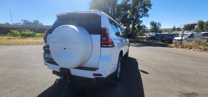 2021 Toyota Landcruiser Prado GX GDJ150R 4X4 Dual Range Glacier White