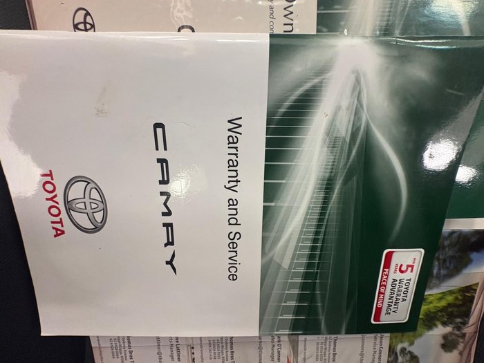 2019 Toyota Camry Ascent ASV70R Glacier White