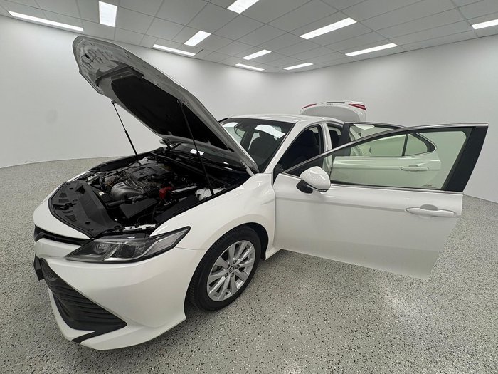 2019 Toyota Camry Ascent ASV70R Glacier White