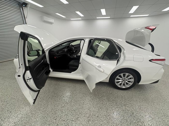 2019 Toyota Camry Ascent ASV70R Glacier White