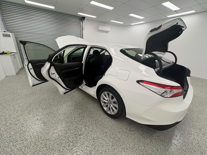 2019 Toyota Camry Ascent ASV70R Glacier White