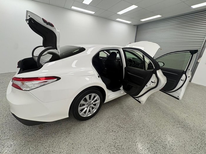 2019 Toyota Camry Ascent ASV70R Glacier White