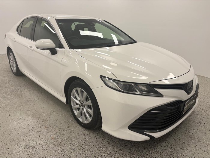 2019 Toyota Camry Ascent ASV70R Glacier White