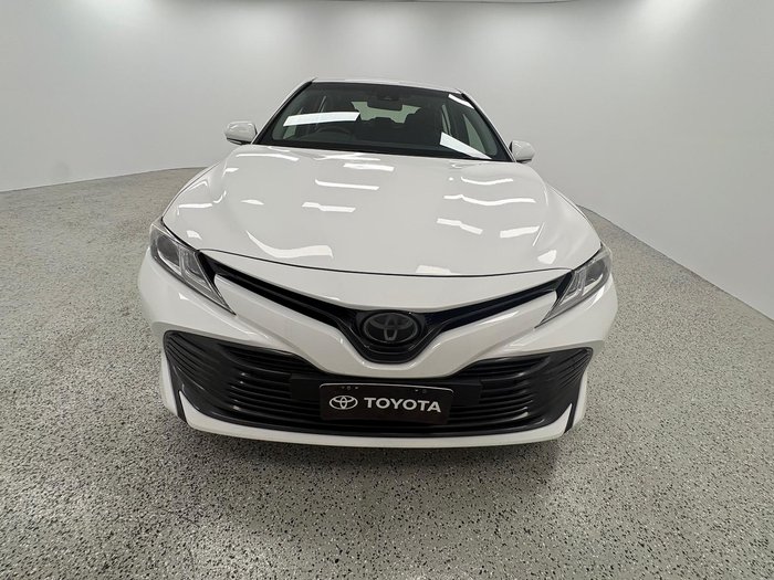2019 Toyota Camry Ascent ASV70R Glacier White